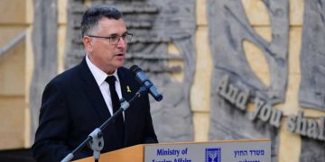 Il ministro degli Esteri israeliano Gideon Sa'ar