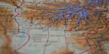 L'Afghanistan sulla cartina geografica