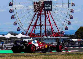 La Ferrari a Suzuka