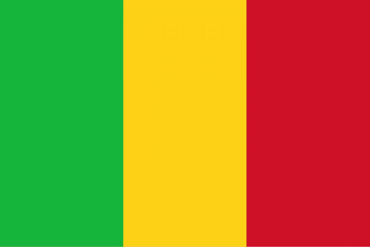 La bandiera del Mali