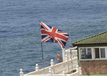 La bandiera del Regno Unito