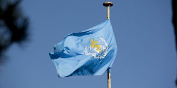 La bandiera dell'Oms