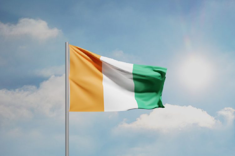 La bandiera della Costa d'Avorio