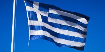 La bandiera della Grecia