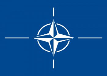 La bandiera della Nato