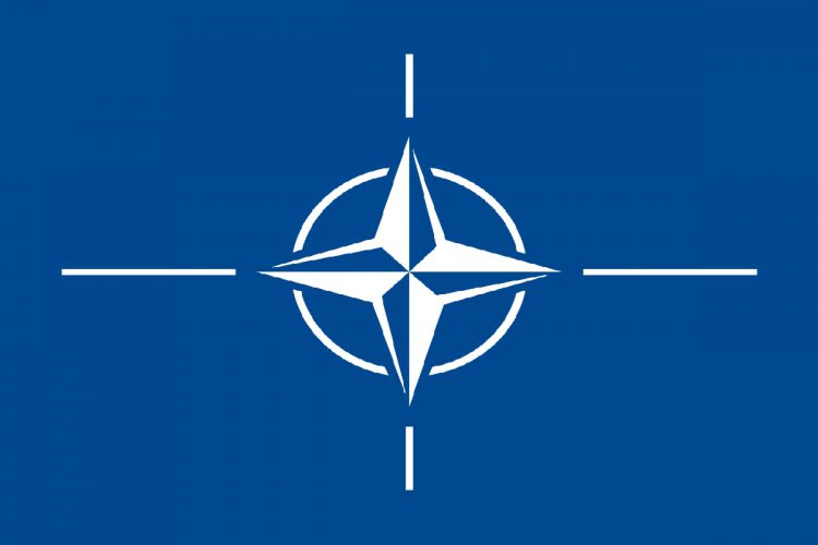 La bandiera della Nato