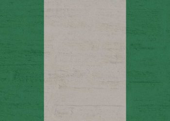 La bandiera della Nigeria