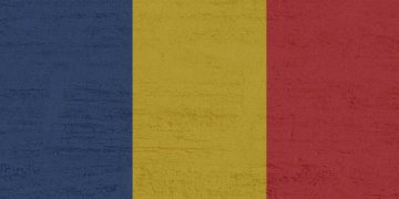 La bandiera della Romania