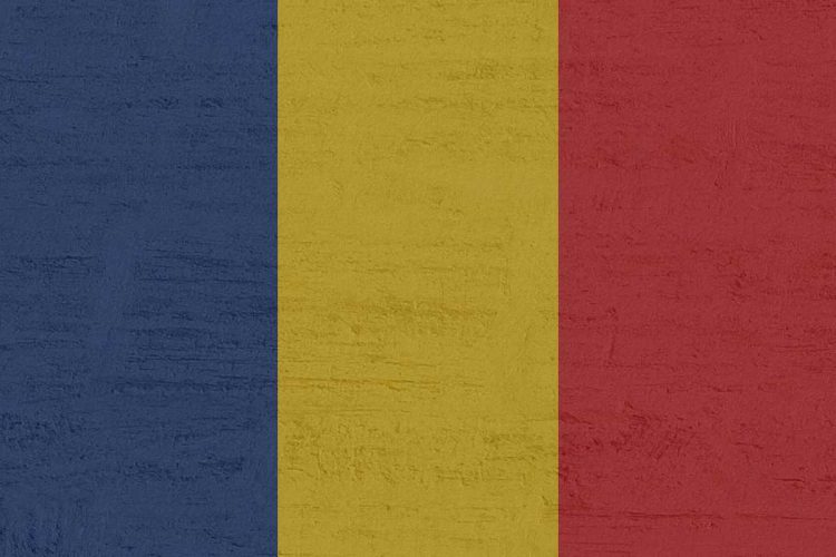 La bandiera della Romania