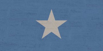 La bandiera della Somalia