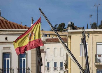 La bandiera della Spagna