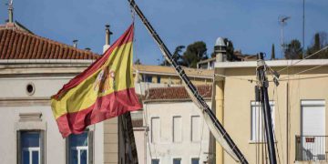 La bandiera della Spagna