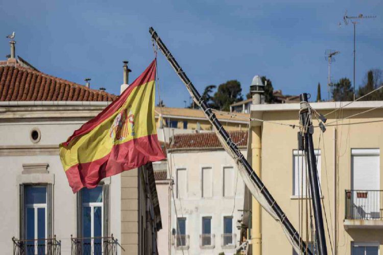La bandiera della Spagna