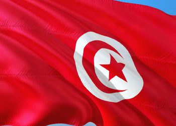 La bandiera della Tunisia