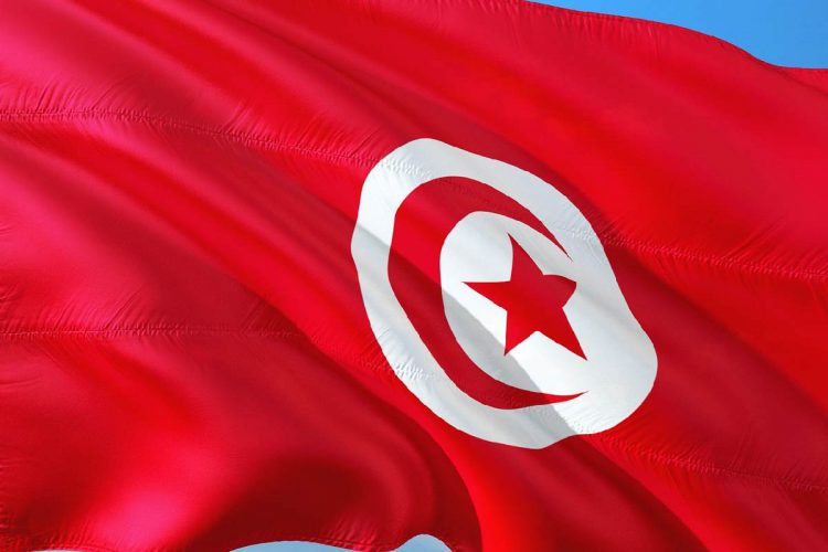 La bandiera della Tunisia