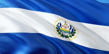 La bandiera di El Salvador