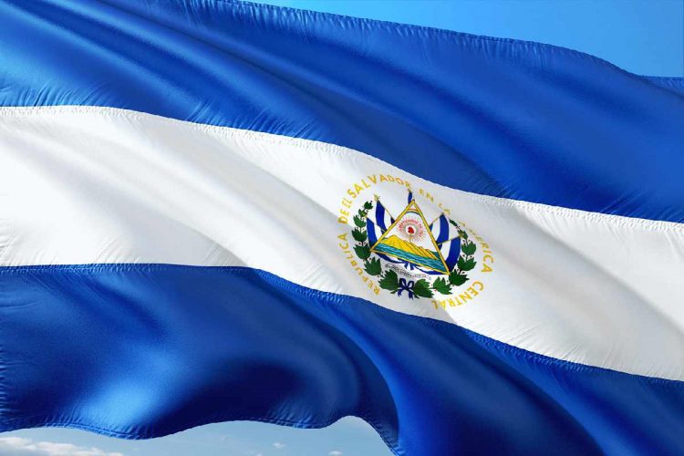 La bandiera di El Salvador