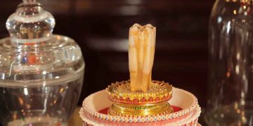 La reliquia nota come Dente di Buddha