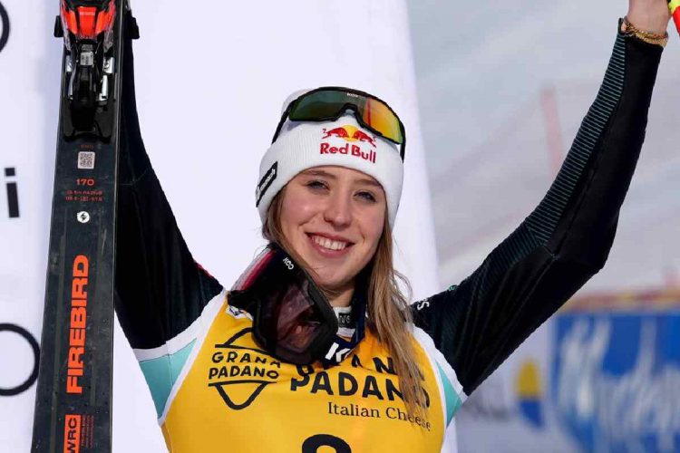 La sciatrice Lara Colturi