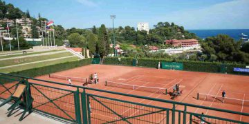 La zona in cui si svolge il torneo Monte Carlo Masters 1000