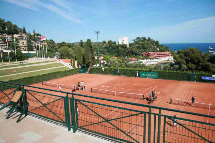 La zona in cui si svolge il torneo Monte Carlo Masters 1000