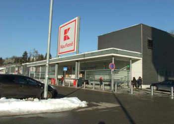 L'insegna di Kaufland