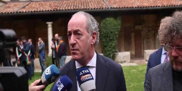 Luca Zaia, presidente della Regione Veneto