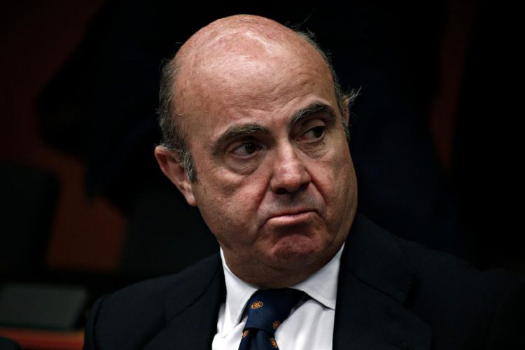 Luis de Guindos, il vicepresidente della Banca centrale europea (Bce)