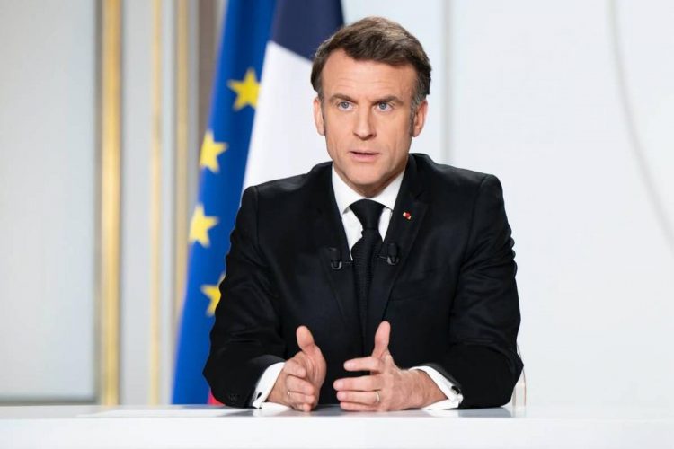 Il presidente francese Emmanuel Macron
