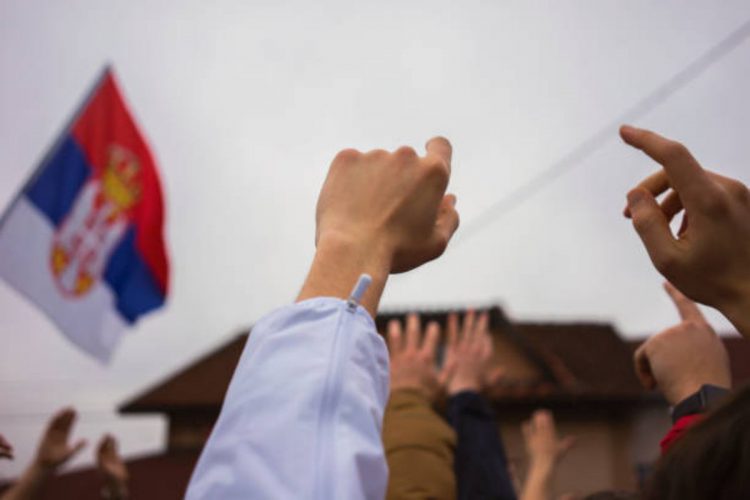 Manifestazioni studentesche in Serbia