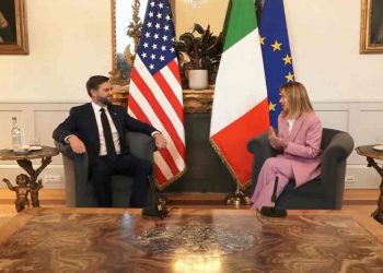 Meloni e Vance
