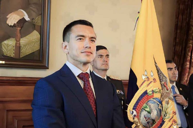 Daniel Noboa, il presidente dell'Ecuador