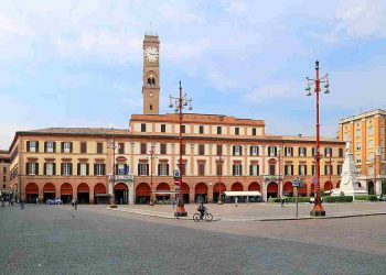 Piazza Aurelio Saffi a Forlì