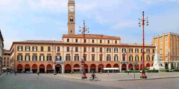 Piazza Aurelio Saffi a Forlì