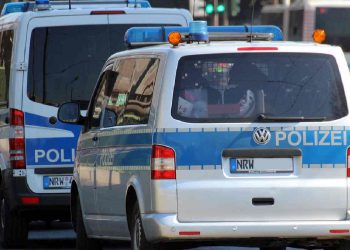 Un'immagine generica della Polizia tedesca - Germania