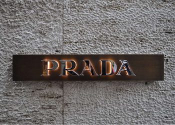 Logo di Prada a Milano