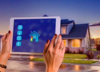 Rappresentazione di una casa smart