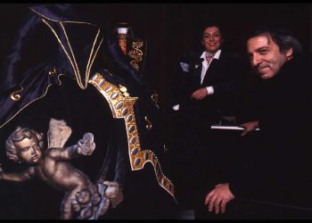 Roberto De Simone assieme a Odette Nicoletti