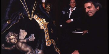 Roberto De Simone assieme a Odette Nicoletti