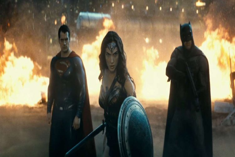 Screenshot dal trailer di Batman v Superman Dawn of Justice