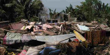 Sfollati in Myanmar per il terremoto