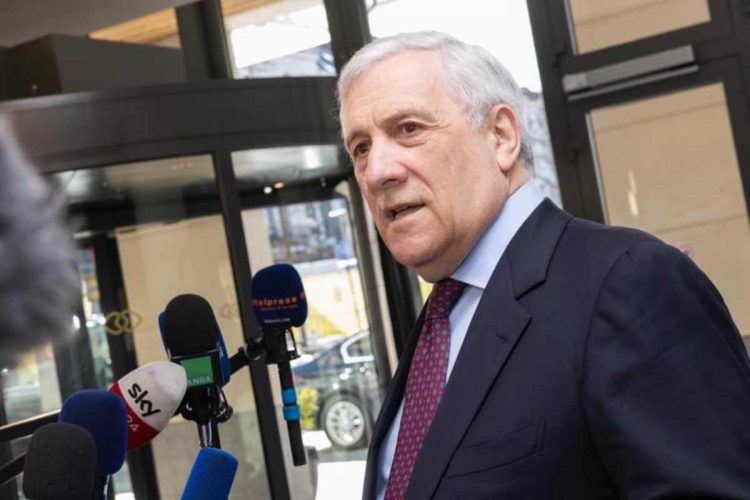 Il ministro degli Esteri, Antonio Tajani, sulla guerra in Ucraina