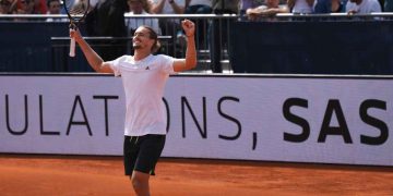 Tennis, il tennista tedesco Alexander Zverev