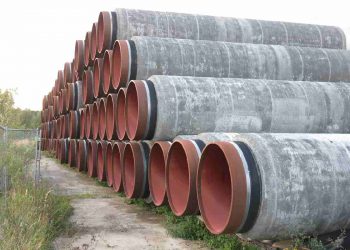 Tubi usati per il trasporto del gas russo