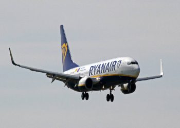 Un aereo di Ryanair