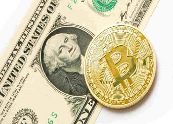Un dollaro e un bitcoin