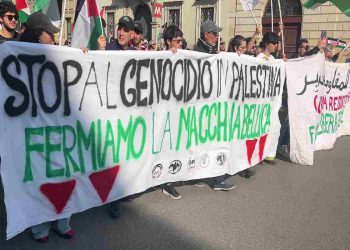 Un corteo pro Palestina