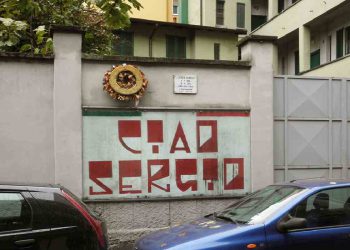 Un murale dedicato a Sergio Ramelli