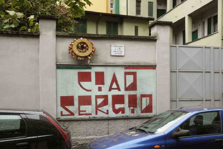 Un murale dedicato a Sergio Ramelli