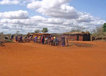 Un villaggio in Kenya